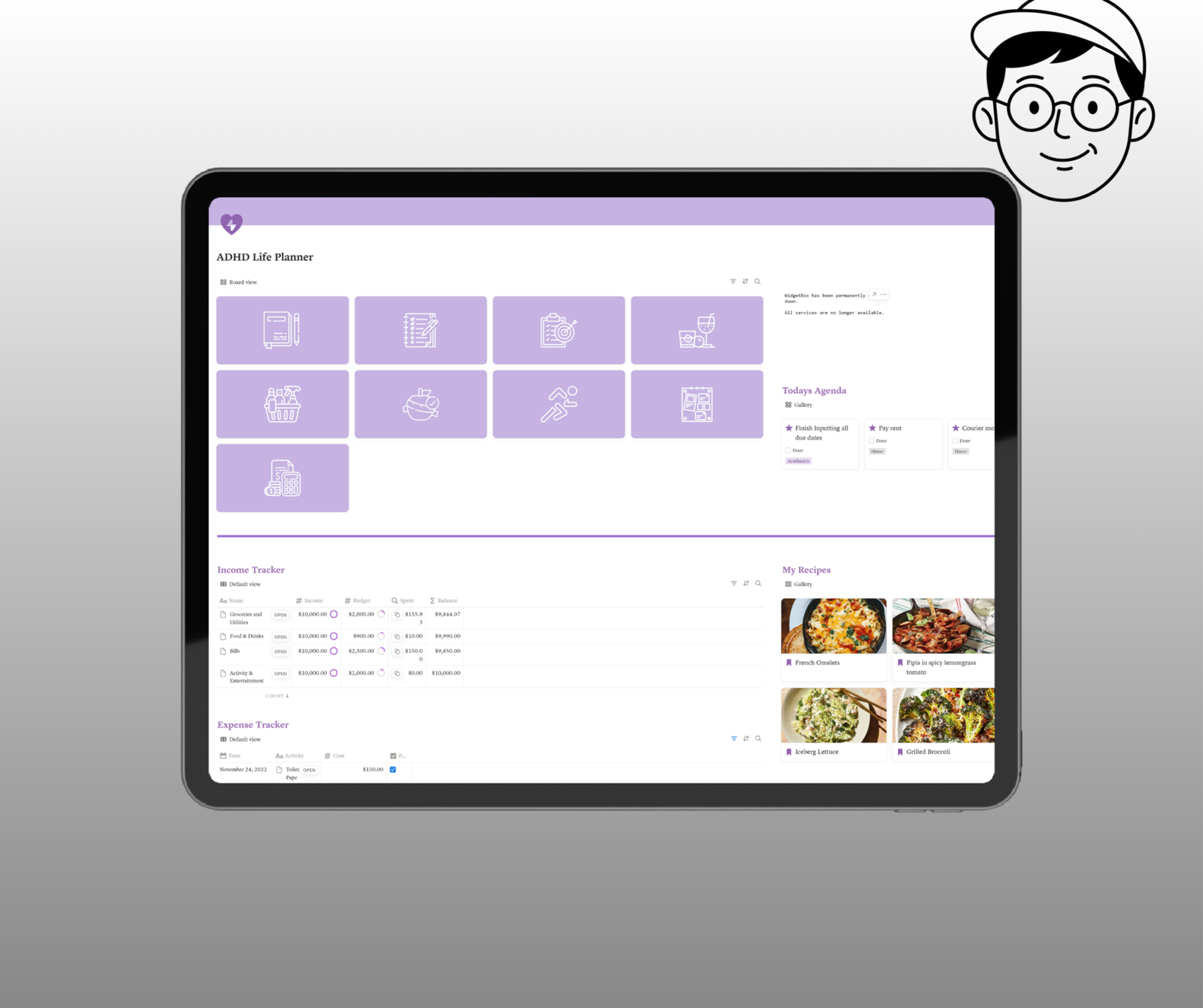 Notion Template ADHD