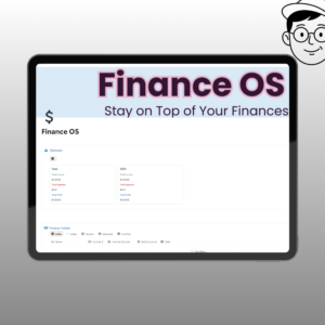 Finance OS Notion Template | Personal Finance Dashboard