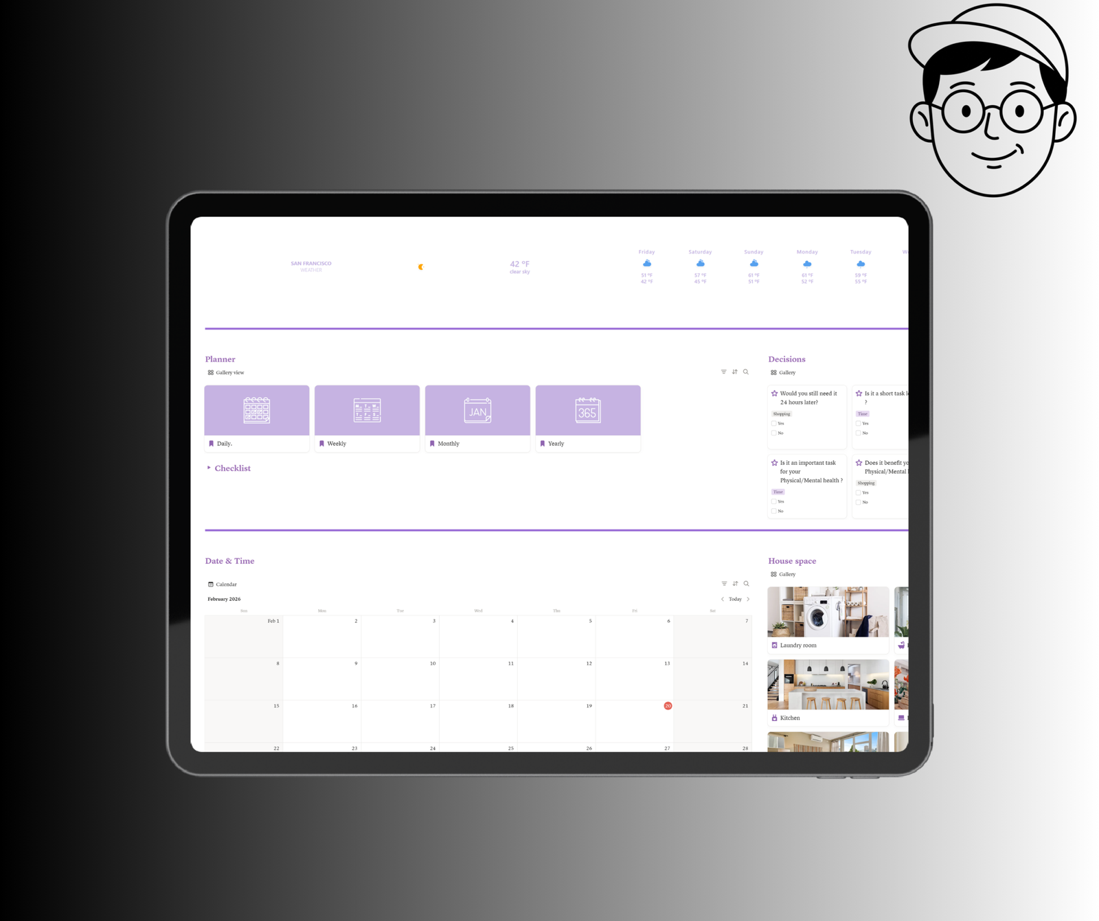Notion Template ADHD