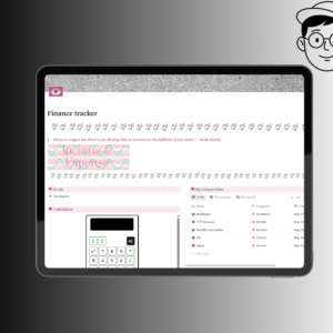 Second Brain & Finance Tracker Notion Bundle