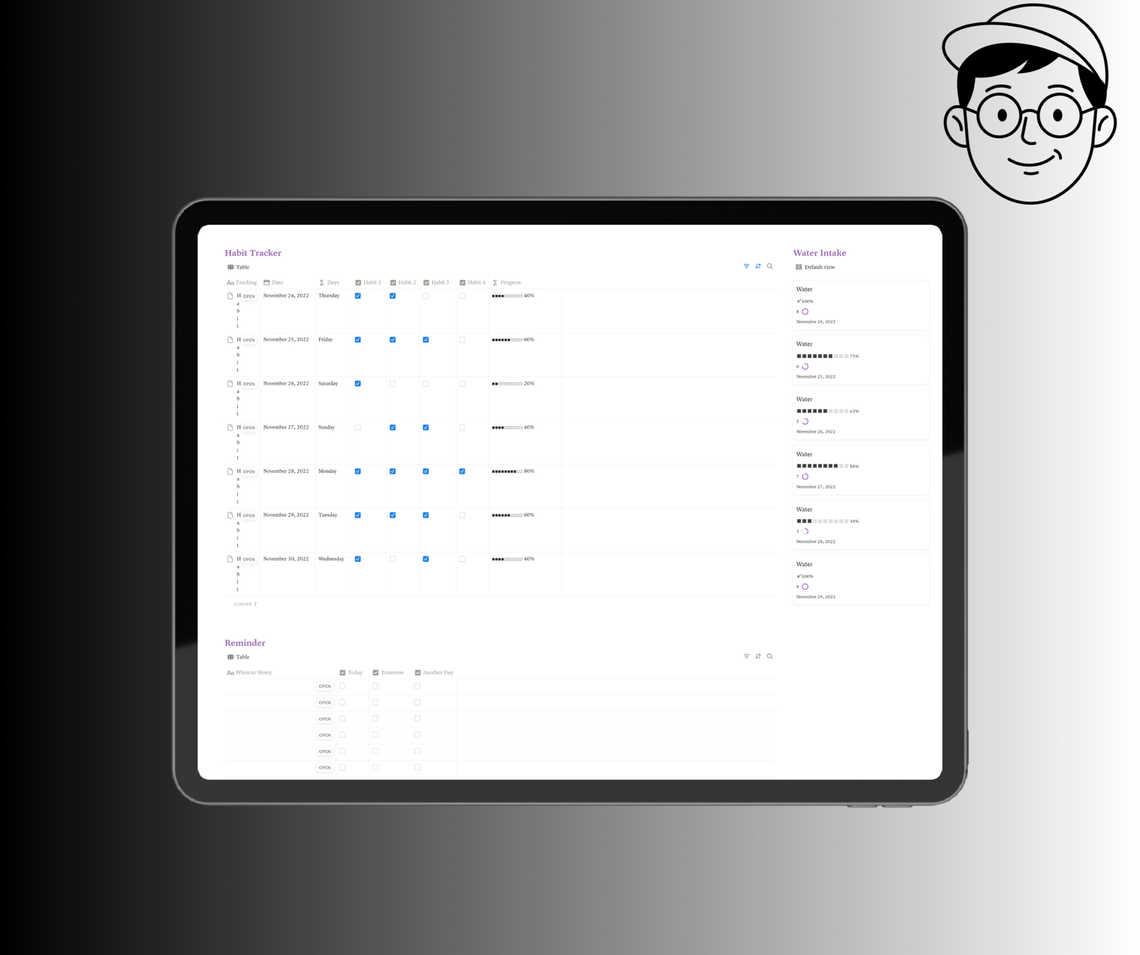 Notion Template ADHD